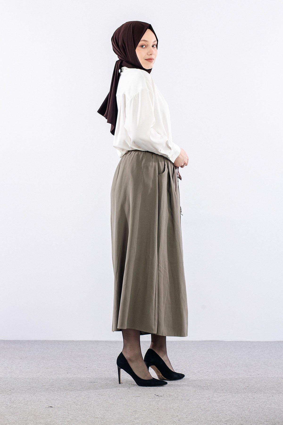 3704 Etek 38-46 - Haki - 3