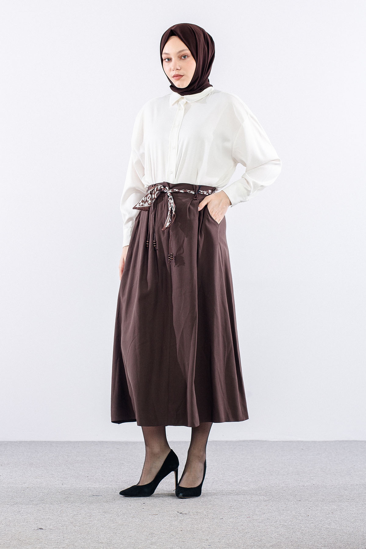 3704 Etek 38-46 - Kahve - 1