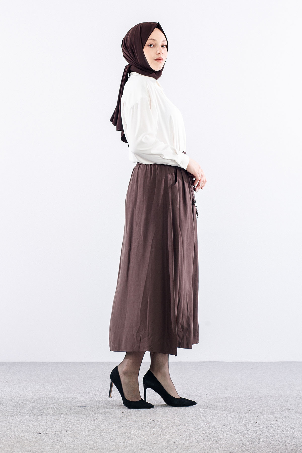 3704 Etek 38-46 - Kahve - 3