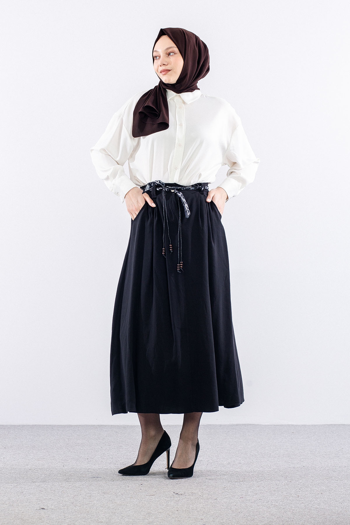 3704 Etek 38-46 - Siyah - 1