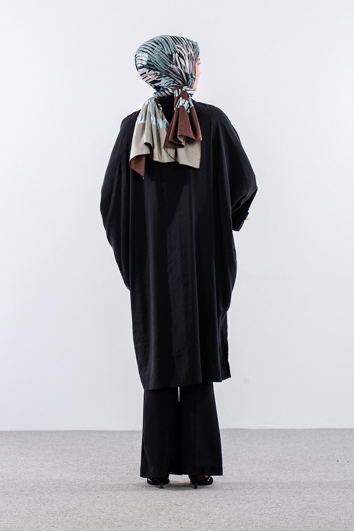 37199 Tunik Tek Manset - Siyah - 4