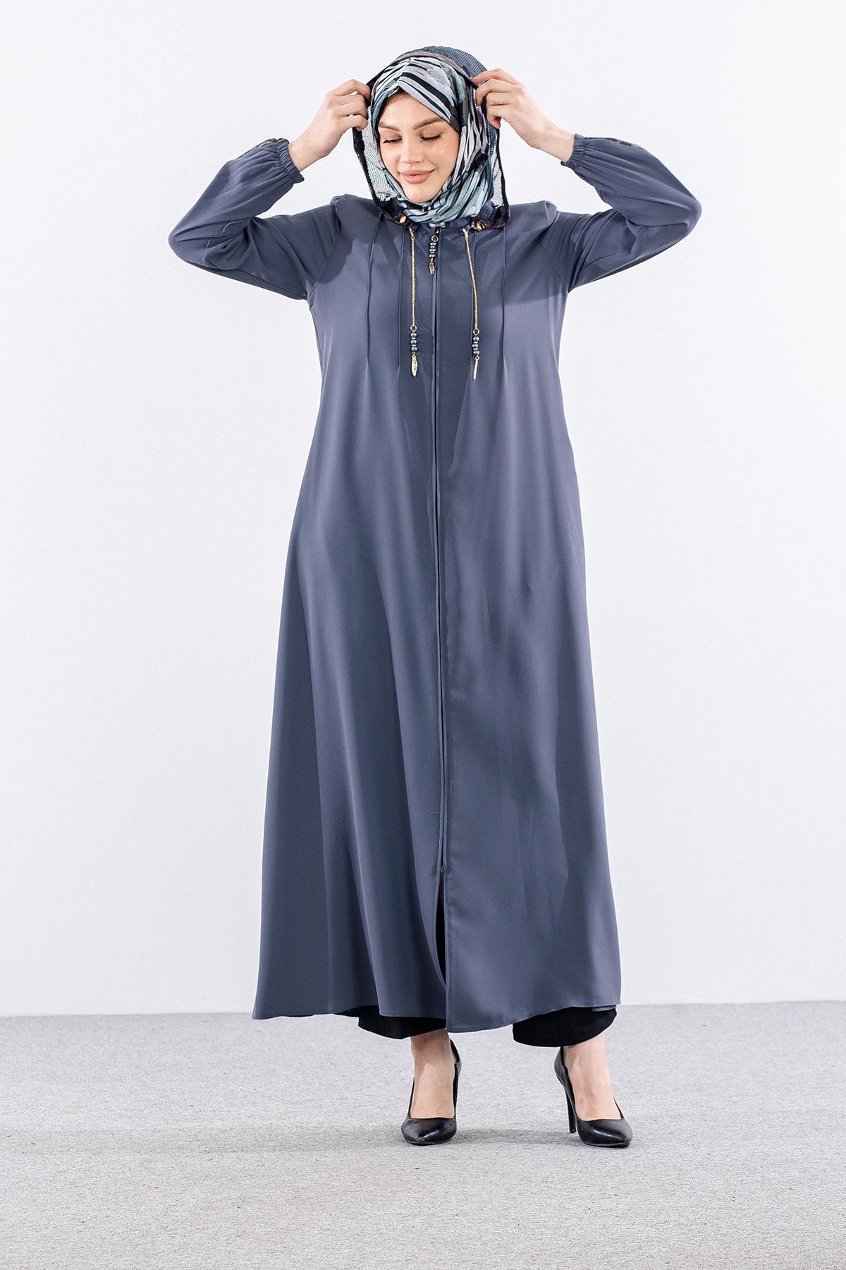 378 Ferace 42-52 Leopar Garni - Gri - 2