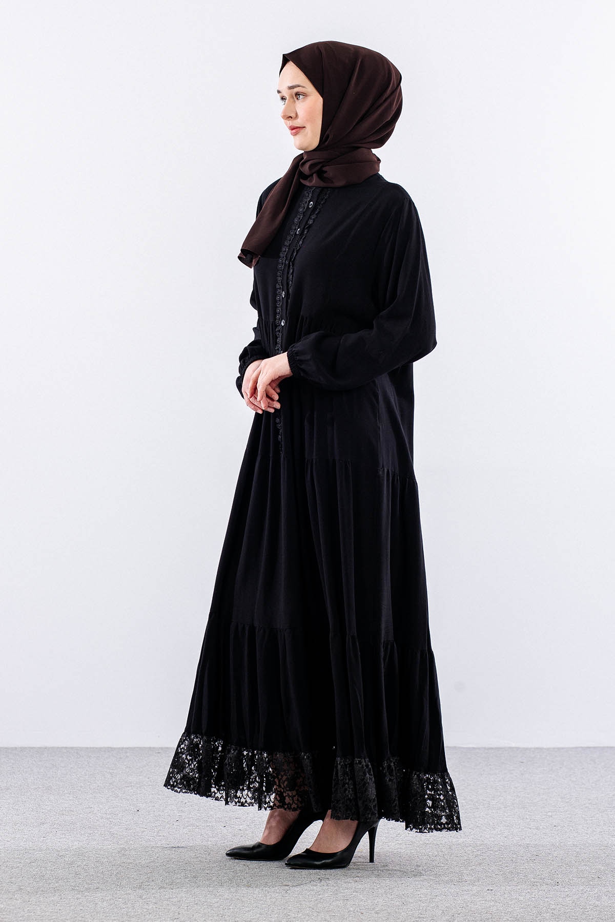 4423 Vi̇skon Elbi̇se 38-40-42 - Siyah - 4