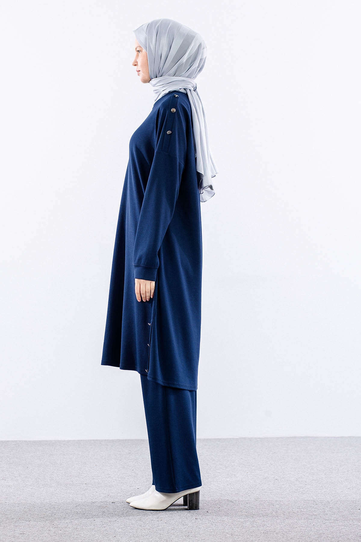 4540 Takim 4-5-6 Dugme - Lacivert - 6