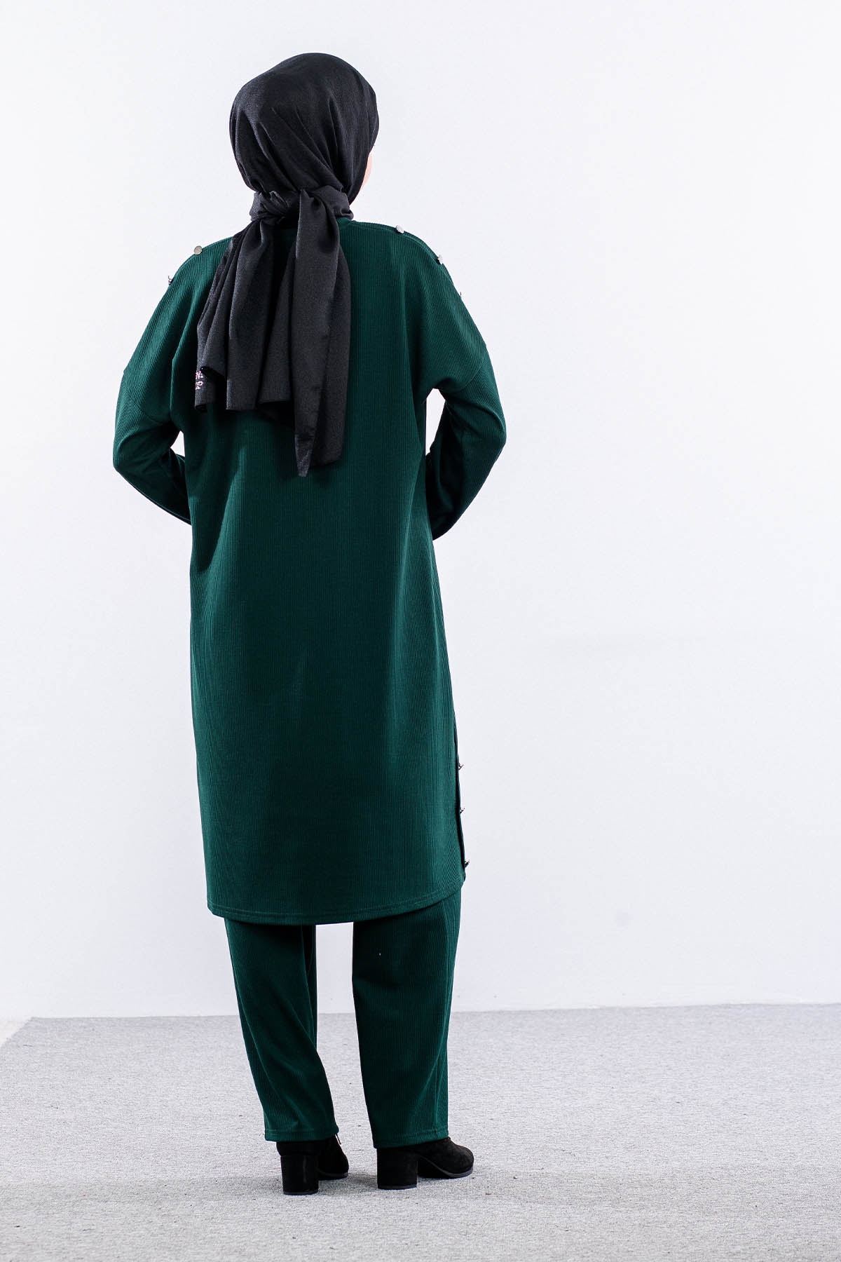 4540 Takim 4-5-6 Dugme - Zumrut - 6