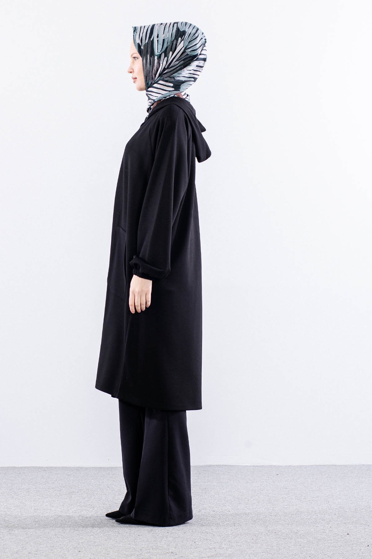 5015 Kap - Hirka 42-46 - Siyah - 3