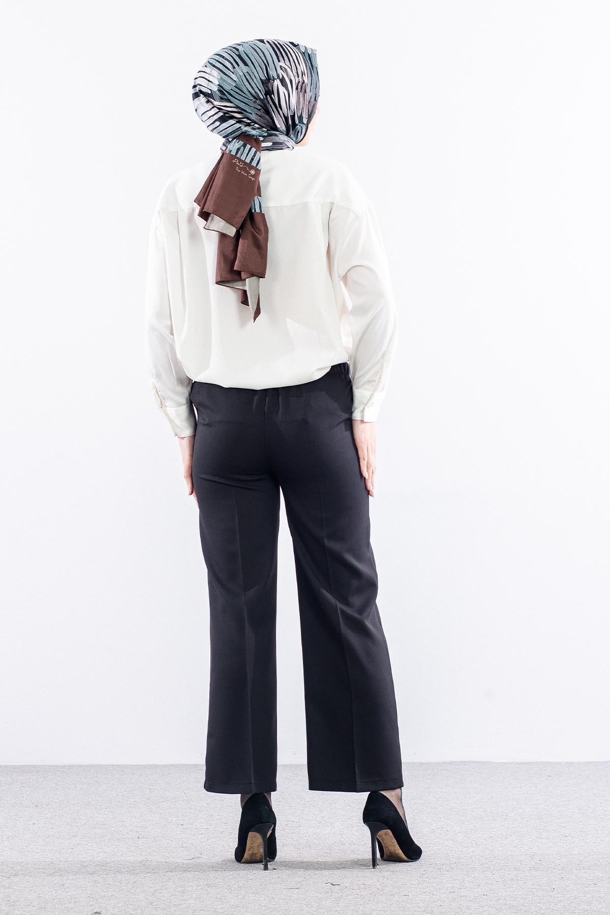 5016 Pantolon 40-50 - Siyah - - 3