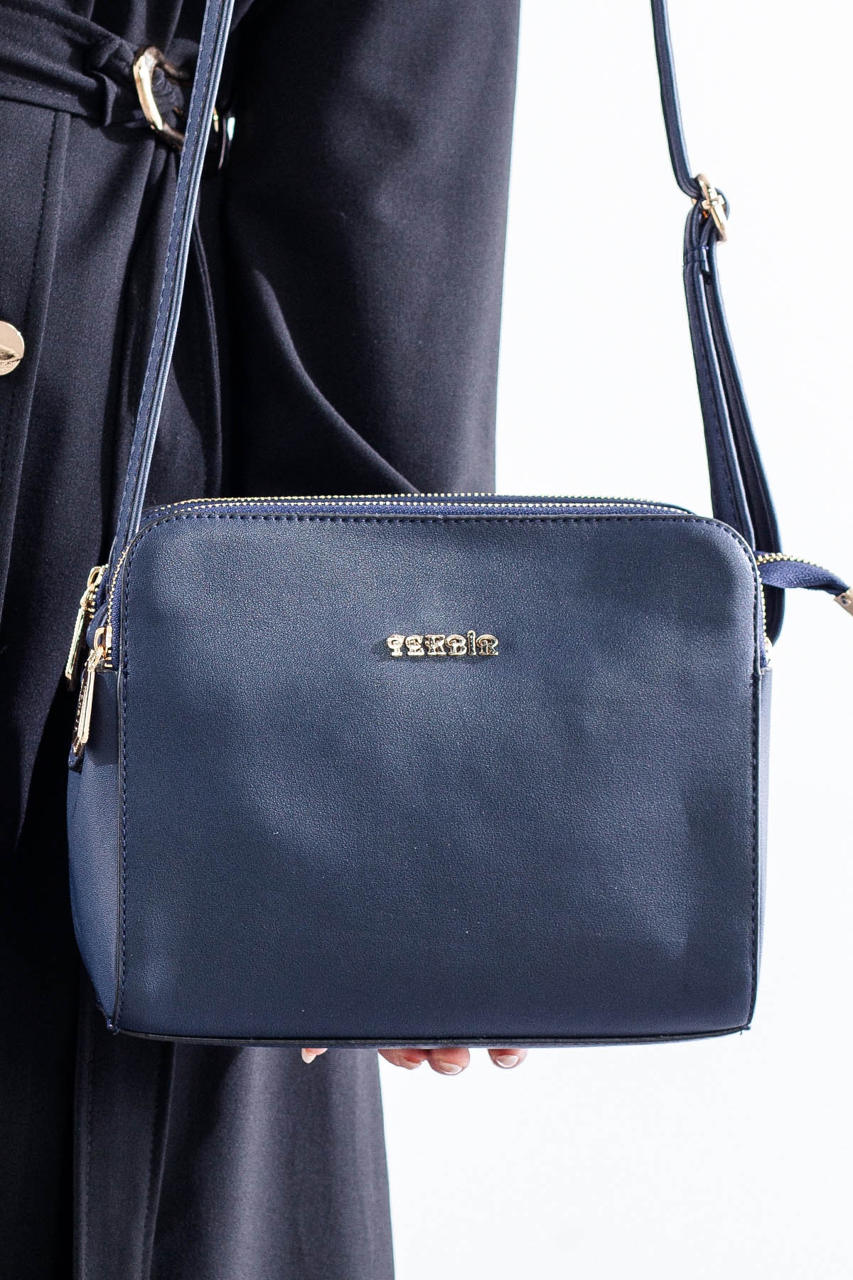 5188 şik Bayan çanta - Lacivert - 2