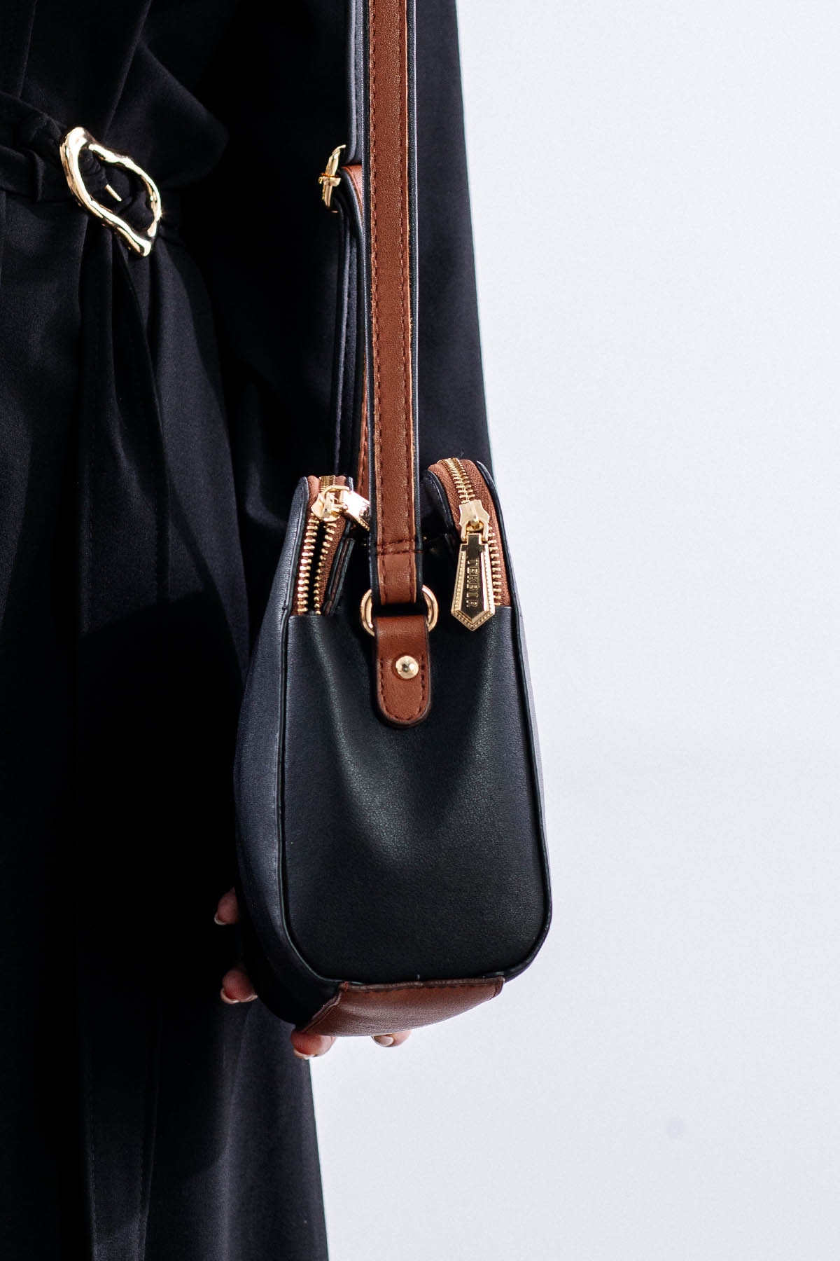 5188 şik Bayan çanta - Siyah_taba - 2