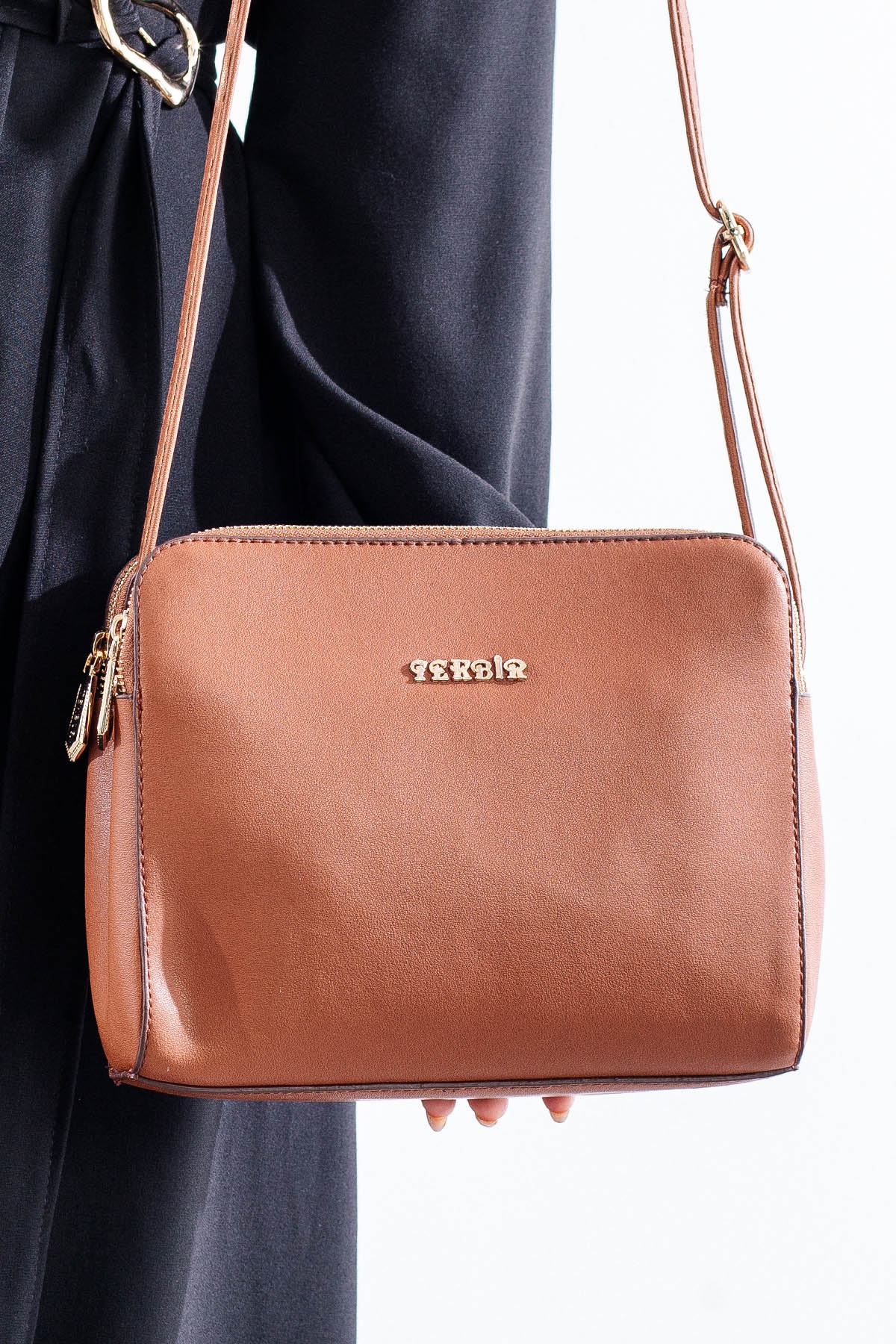 5188 şik Bayan çanta - Taba - 2