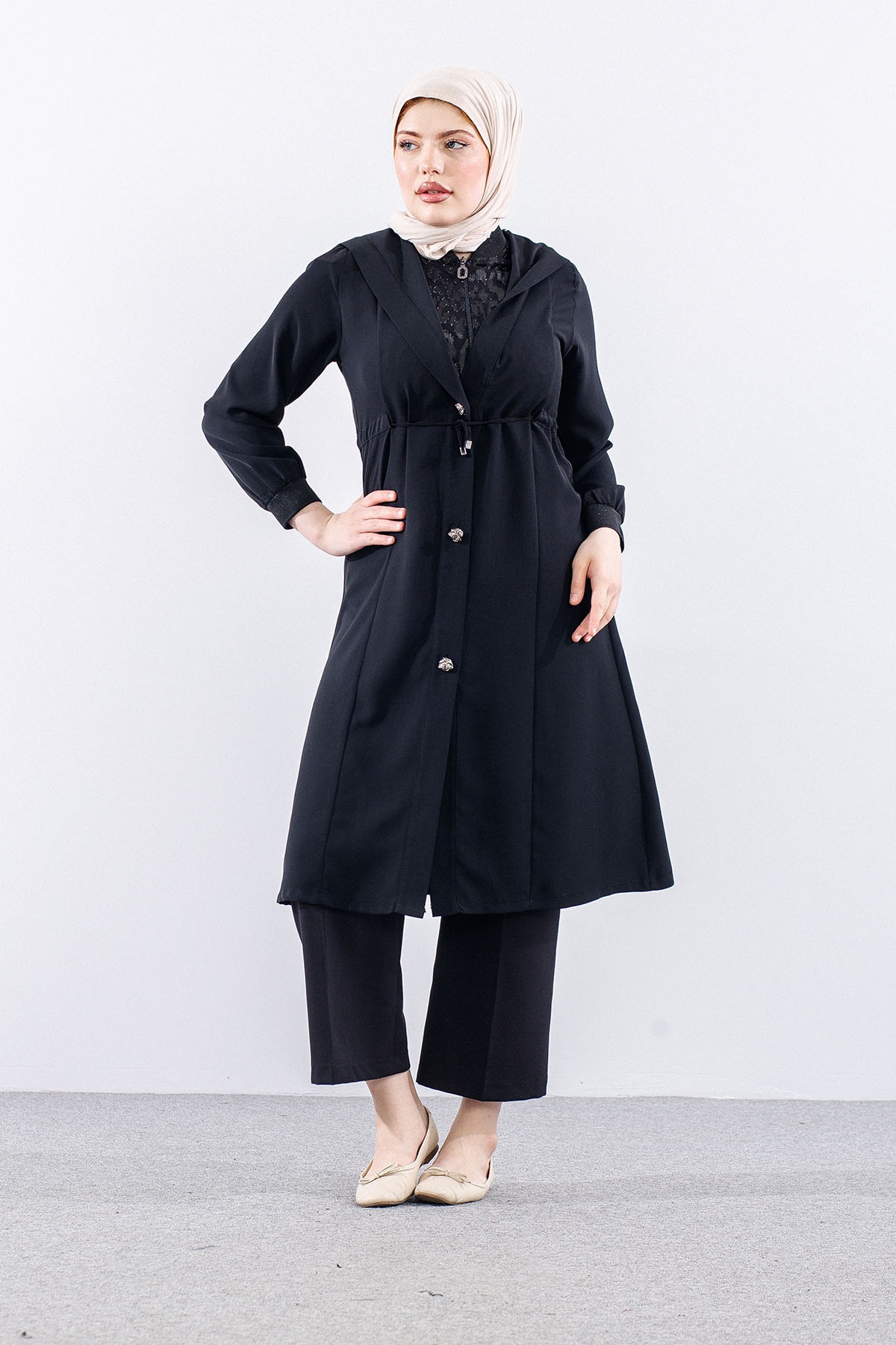 7022 Lt Kap M-l-xl - Siyah - 3