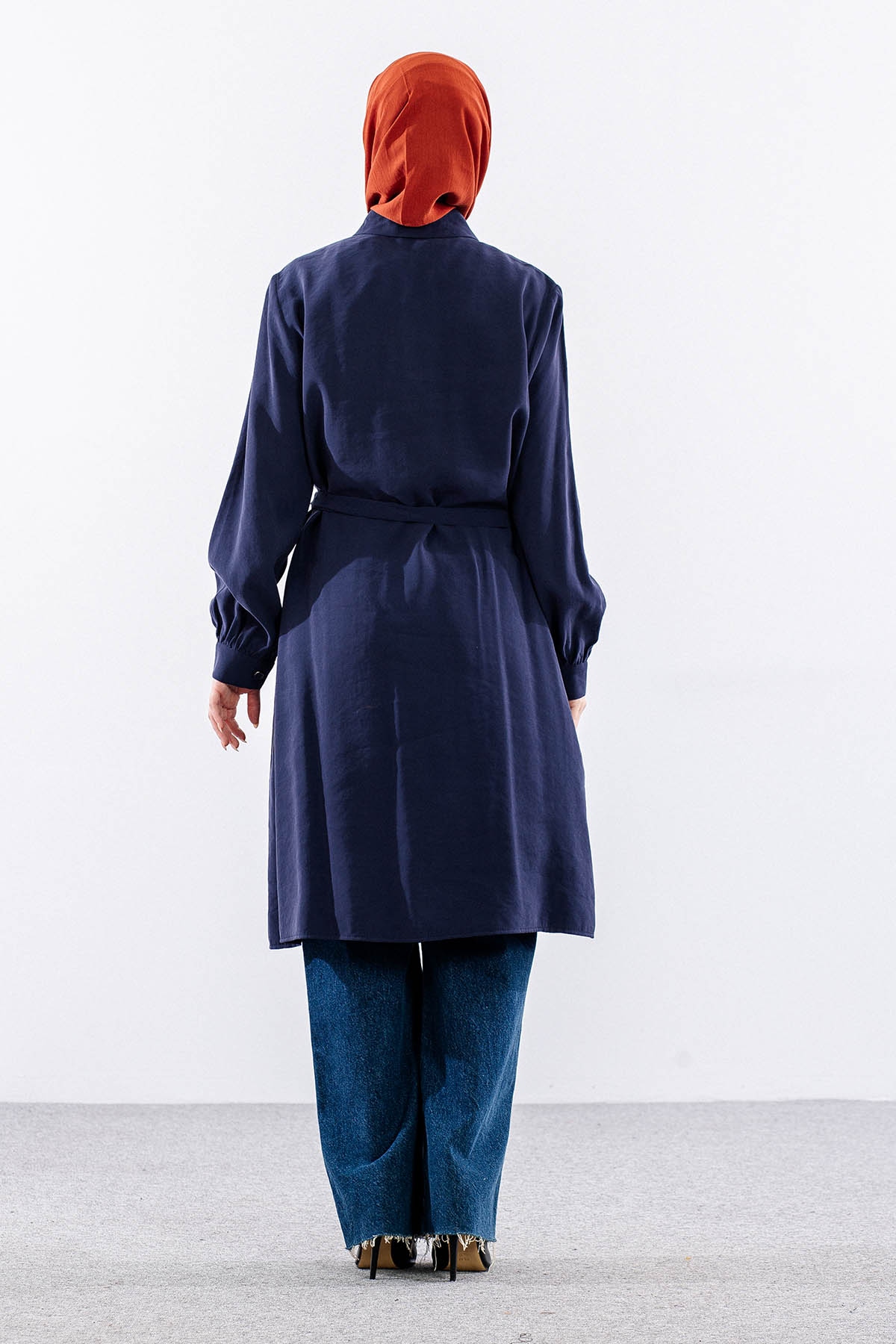 7033 Tunik 46-52 - Lacivert - 5