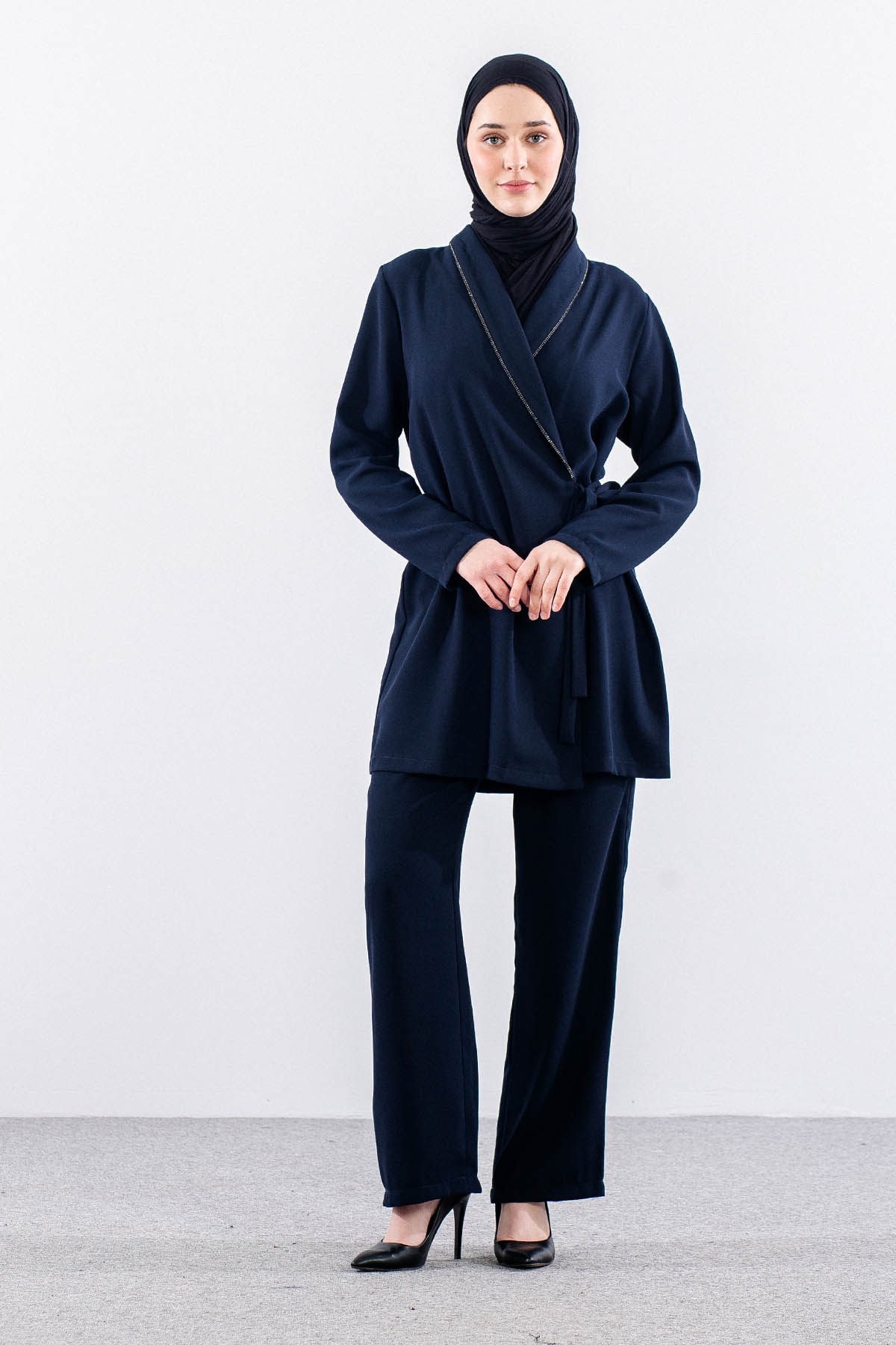 7558 Takim 40-48 Bağli - Lacivert - 1