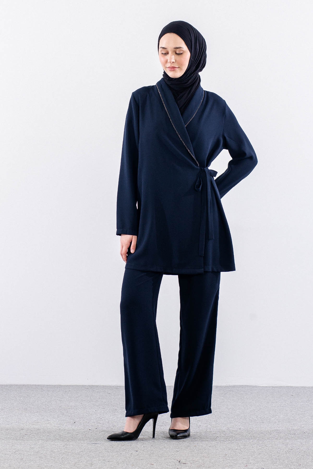 7558 Takim 40-48 Bağli - Lacivert - 3