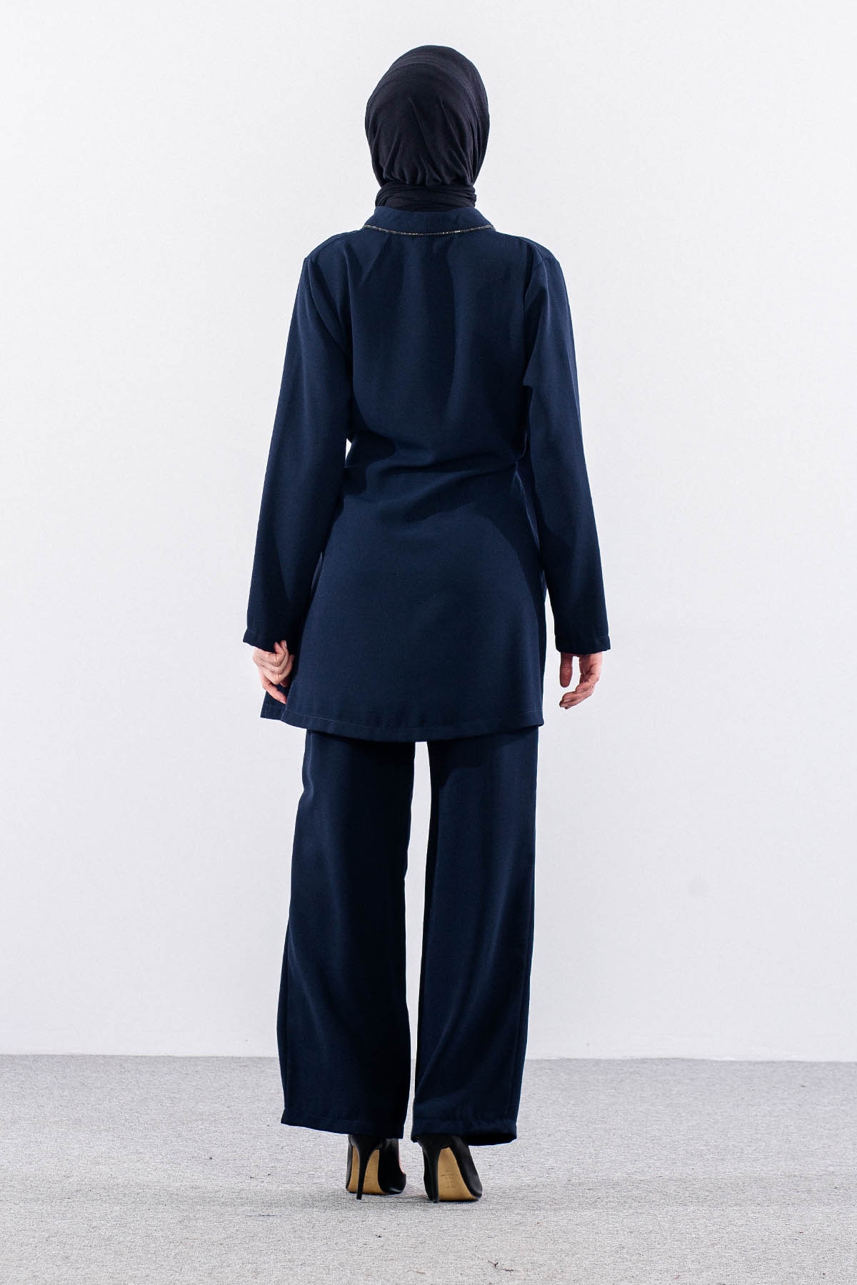 7558 Takim 40-48 Bağli - Lacivert - 5