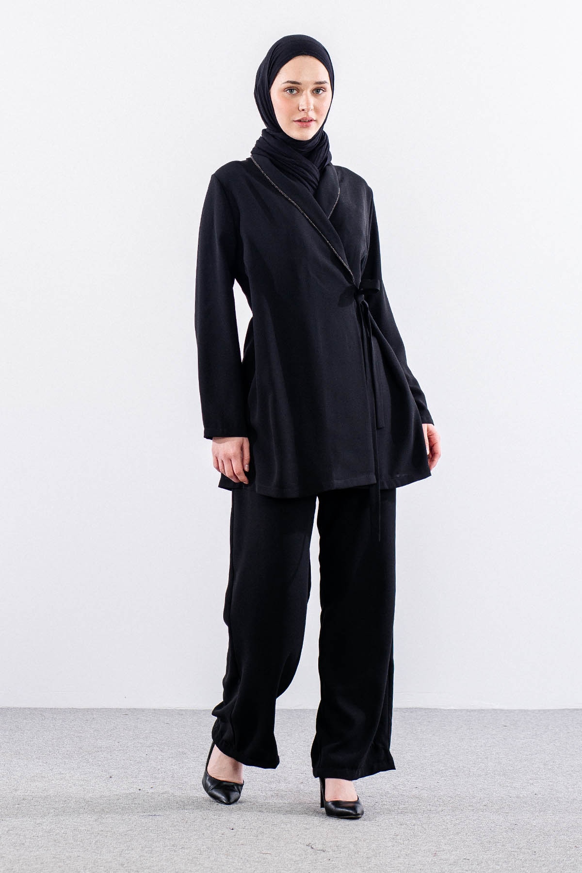 7558 Takim 40-48 Bağli - Siyah - 3