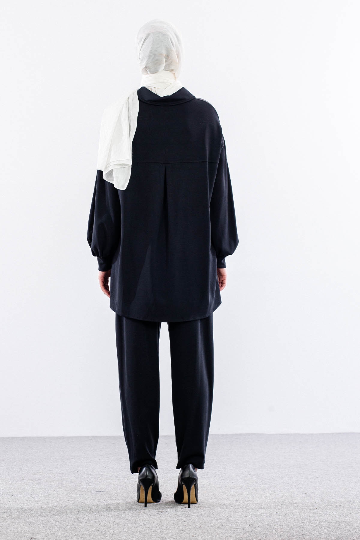 7727 Takim 38-40-42 Desen - Siyah - 5