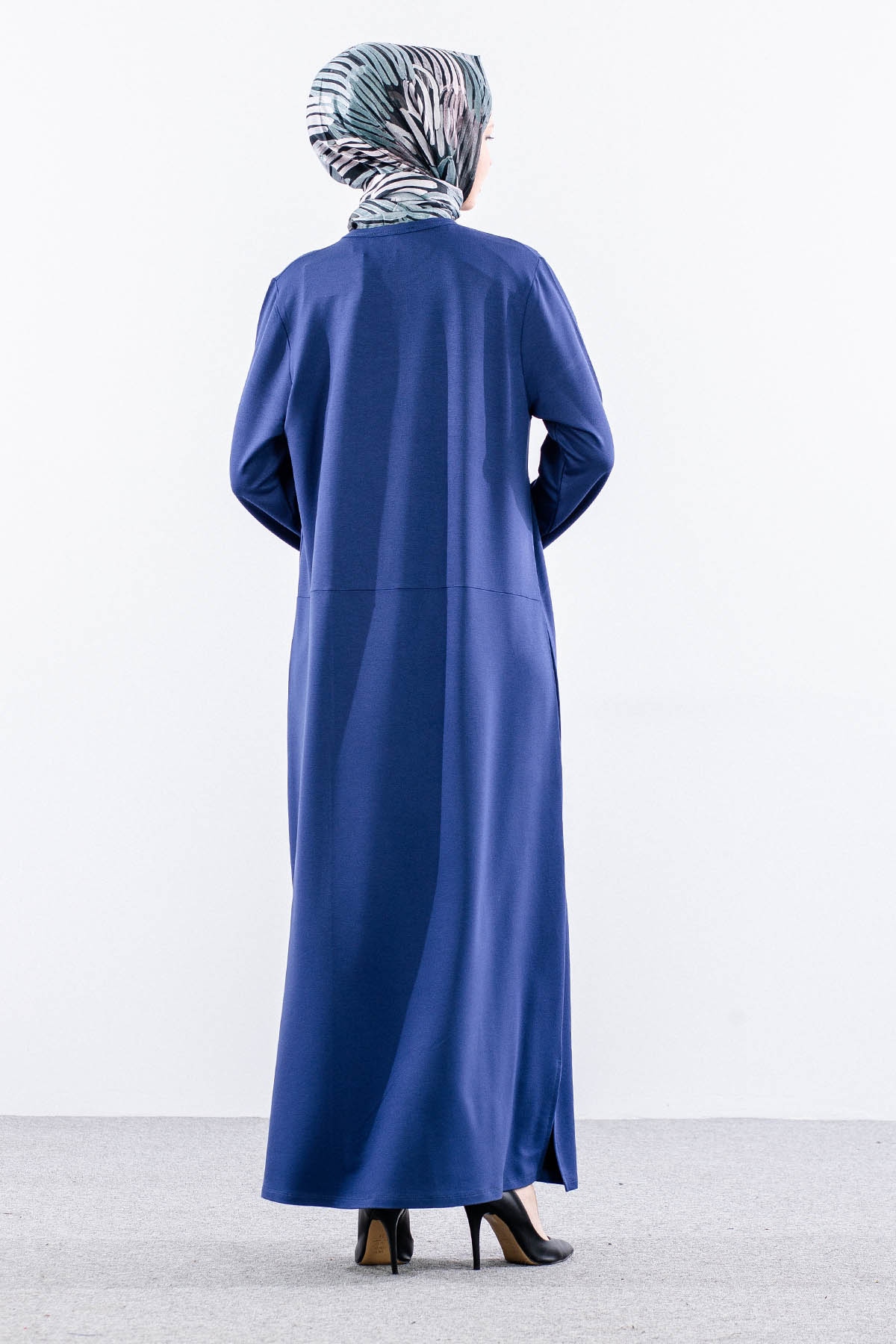 8307 Elbi̇se 44-52 Biye Detay - Indigo - 5