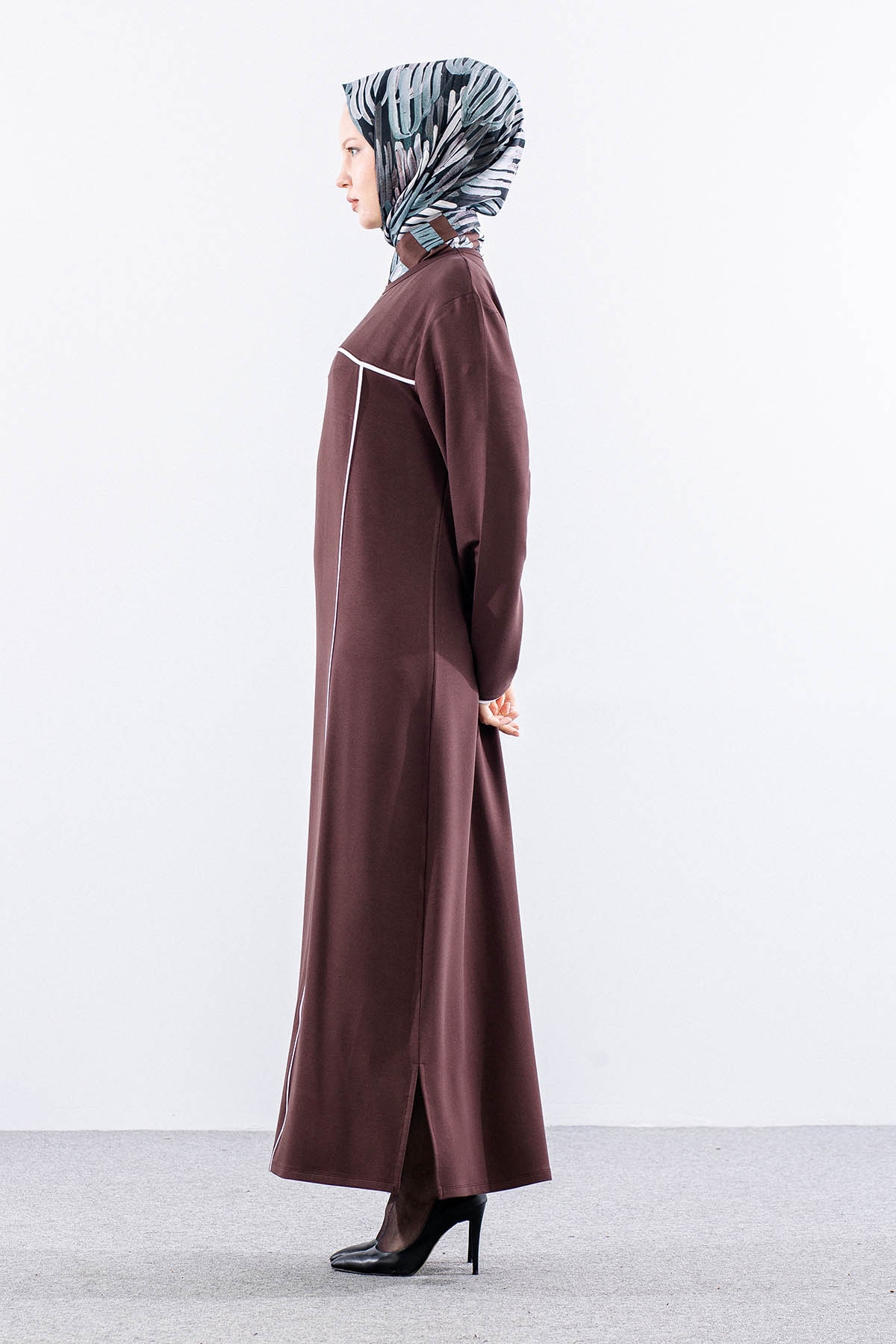 8307 Elbi̇se 44-52 Biye Detay - Kahve - 4