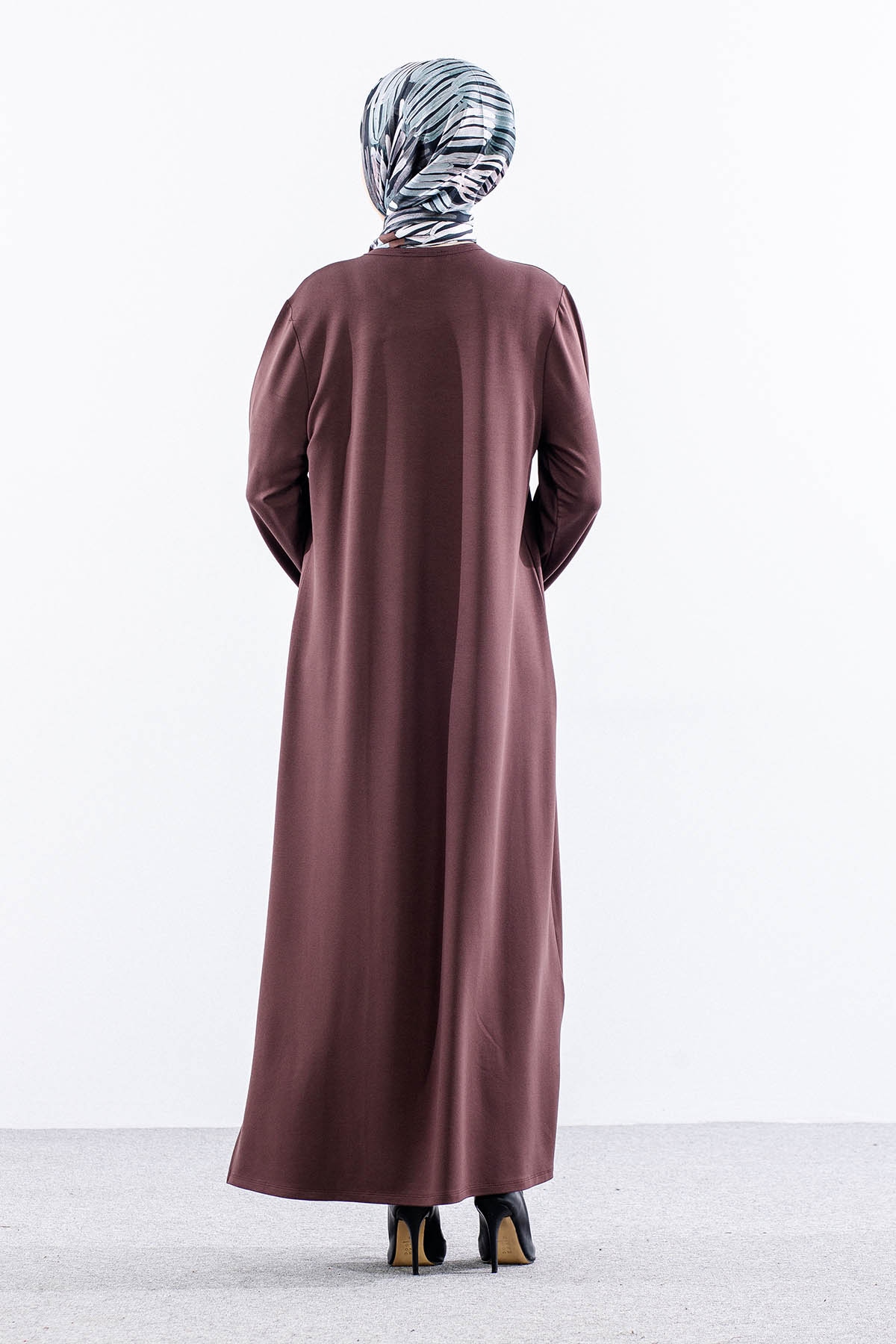 8307 Elbi̇se 44-52 Biye Detay - Kahve - 5