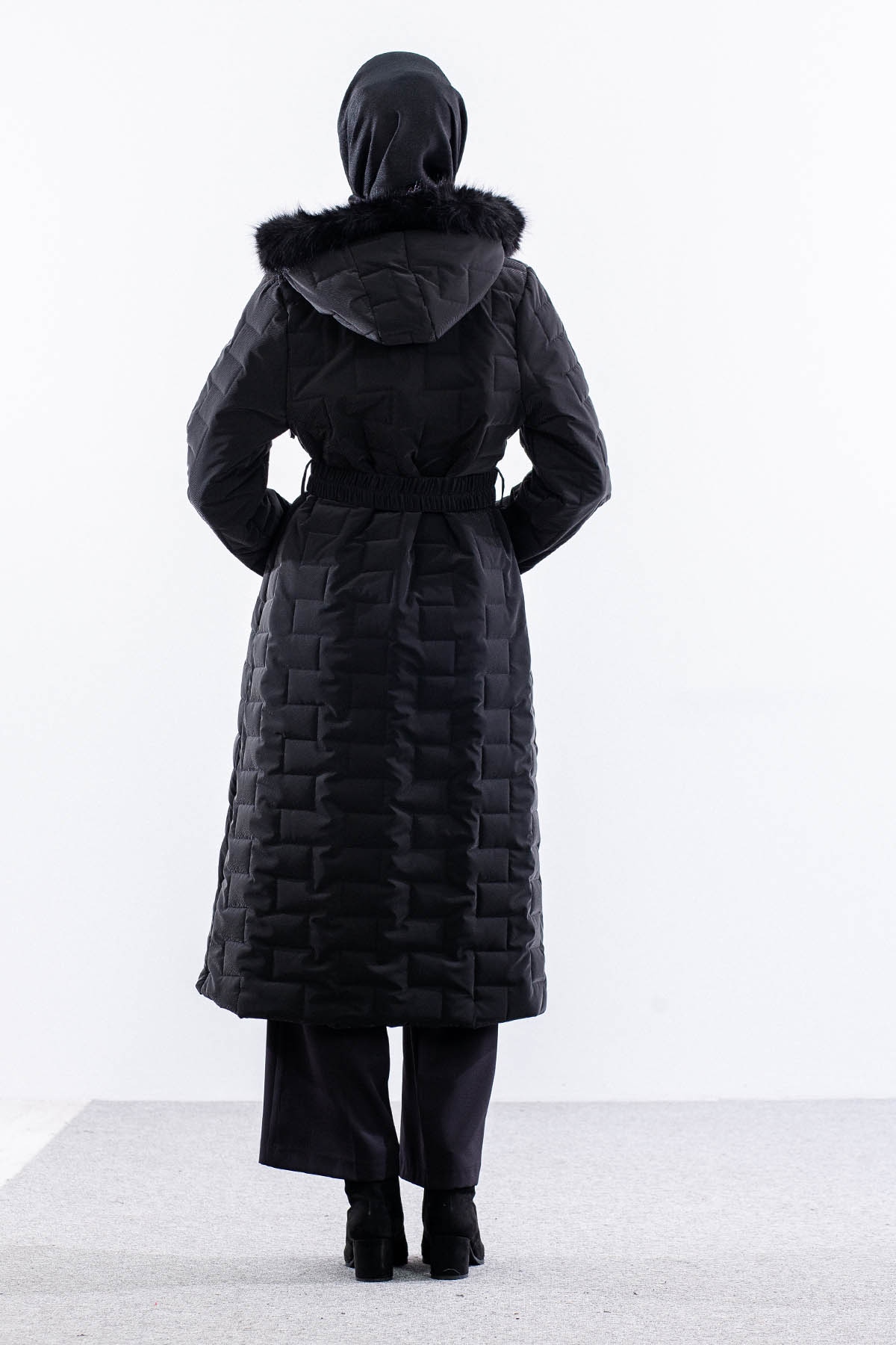 9158 Sisme Kaban 40-48 - Siyah - 6