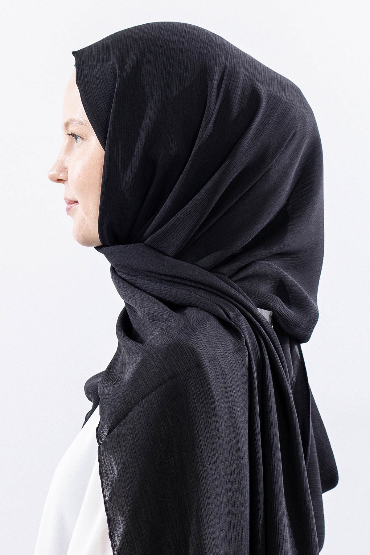 Fv Brillant şik şal - Siyah - 3