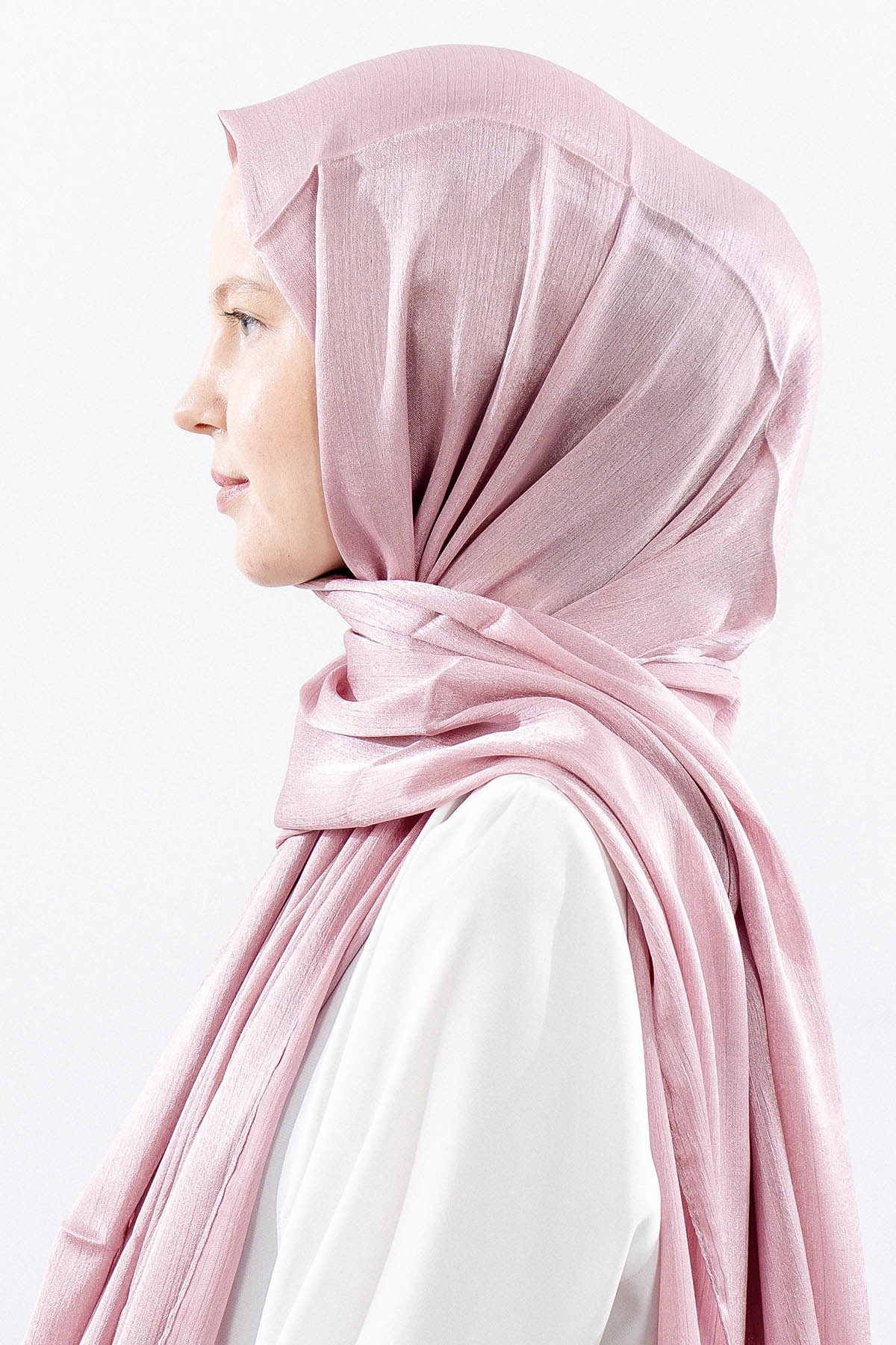 Fv Lux Janjan şal - Pudra - 3