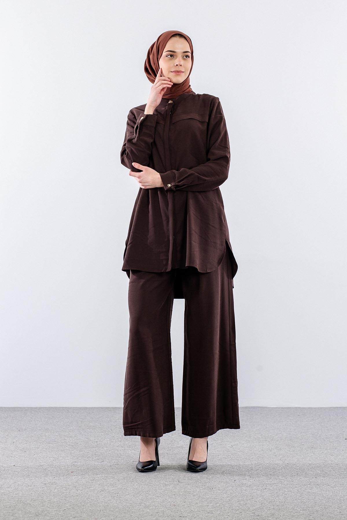 M7724 Takim 40-48 - Kahve - 3