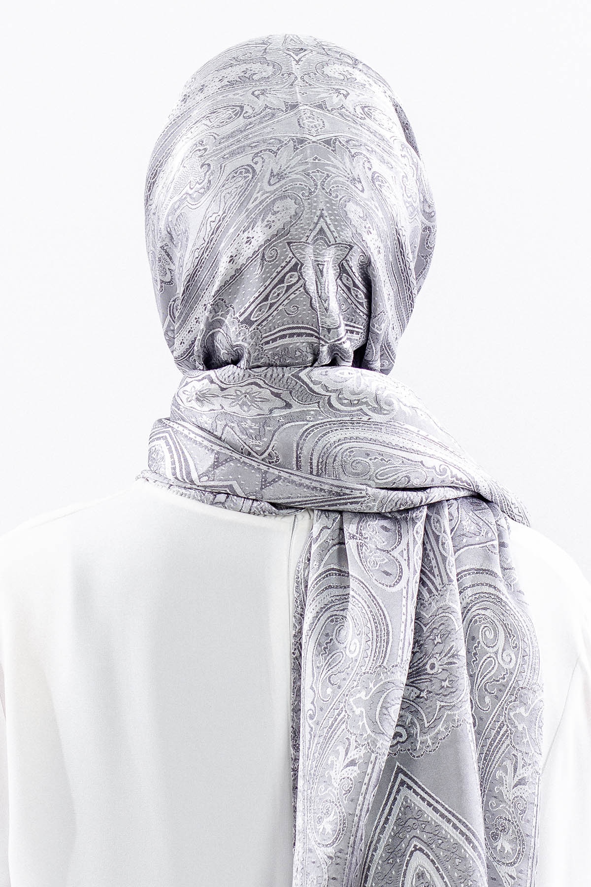 Mismara Morocco şal Varakli - Gumus - 4