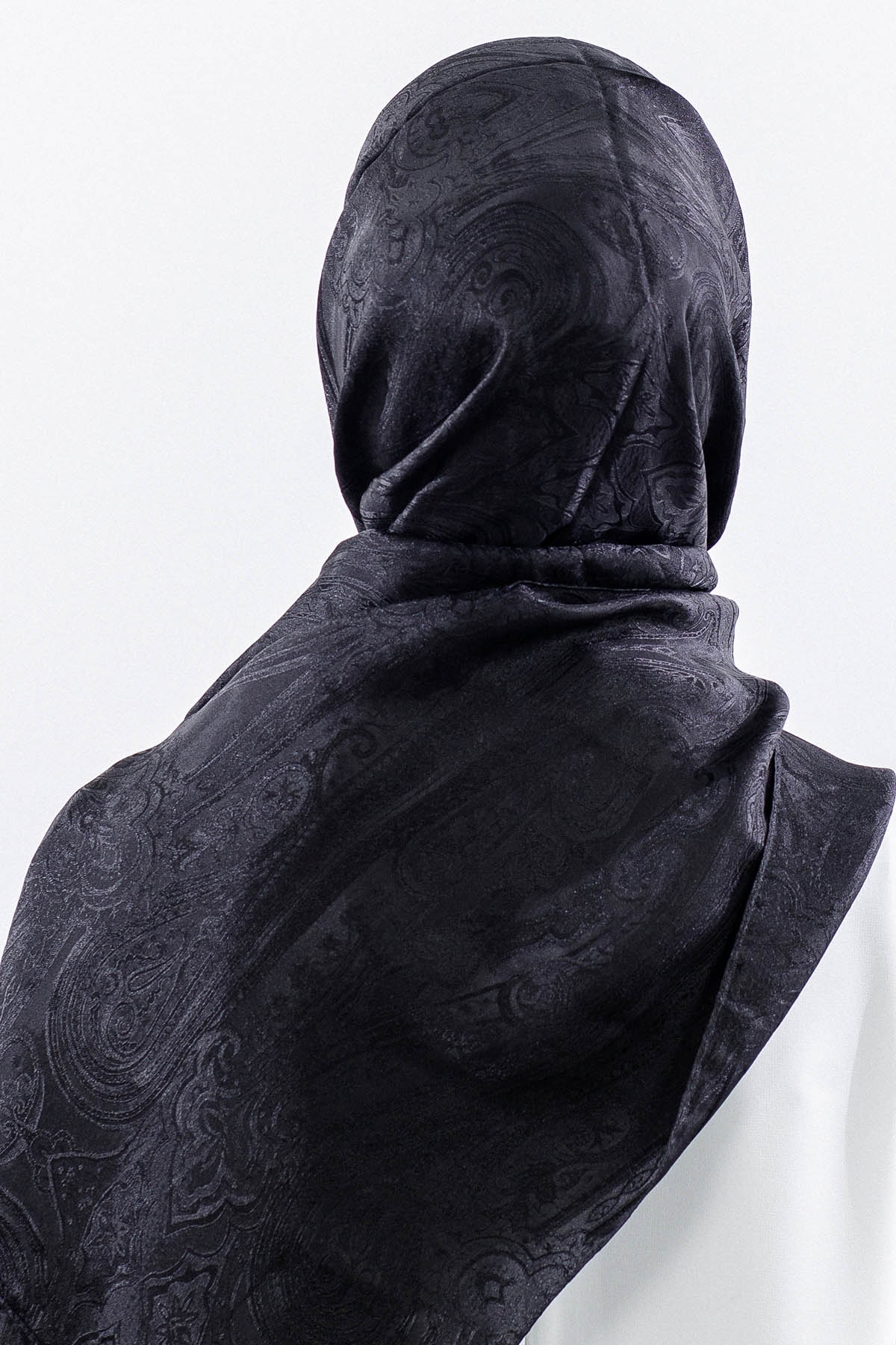 Mismara Morocco şal Varakli - Siyah - 4