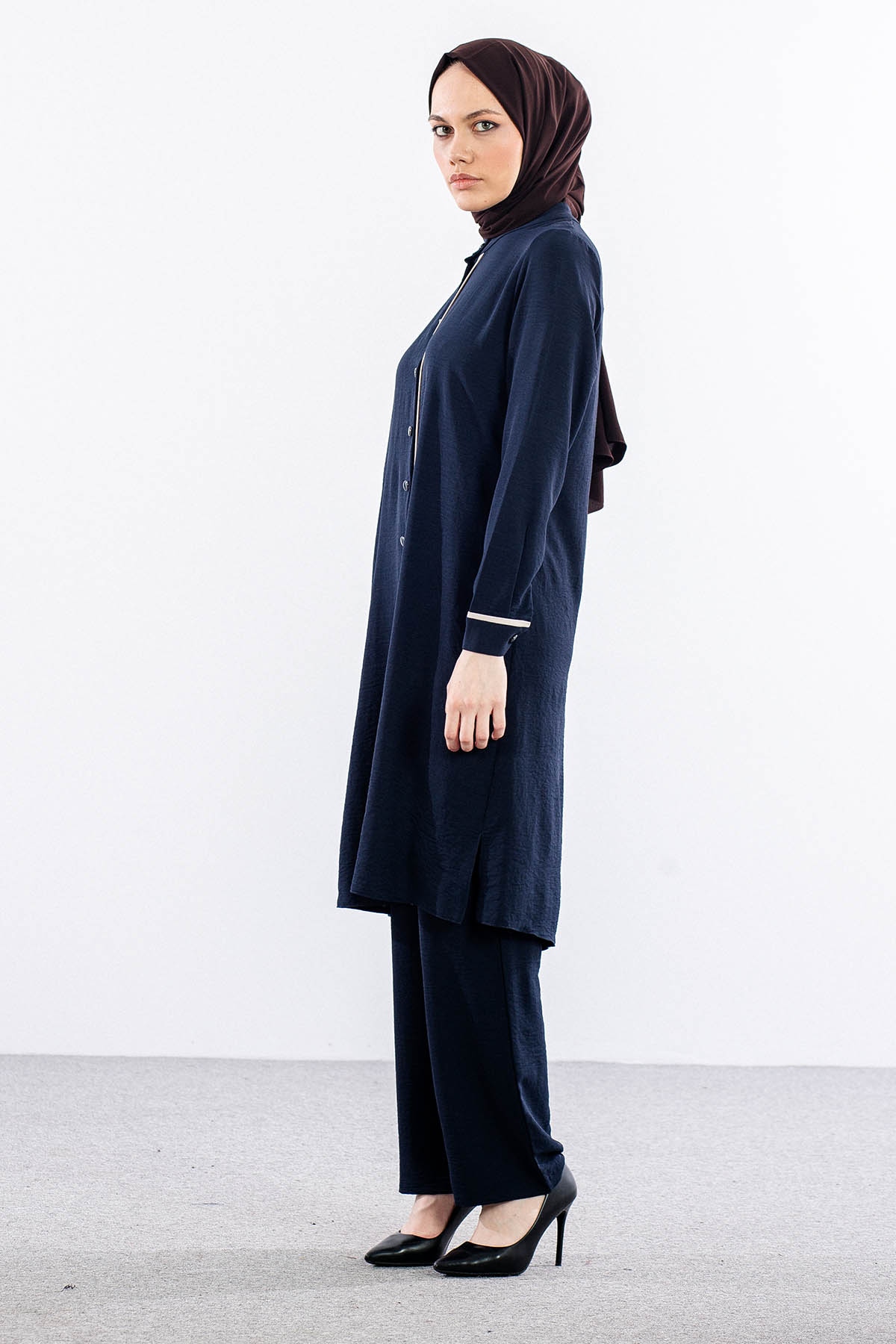 N7238 Takim 44-54 Biyeli 2-7 - Lacivert - 3