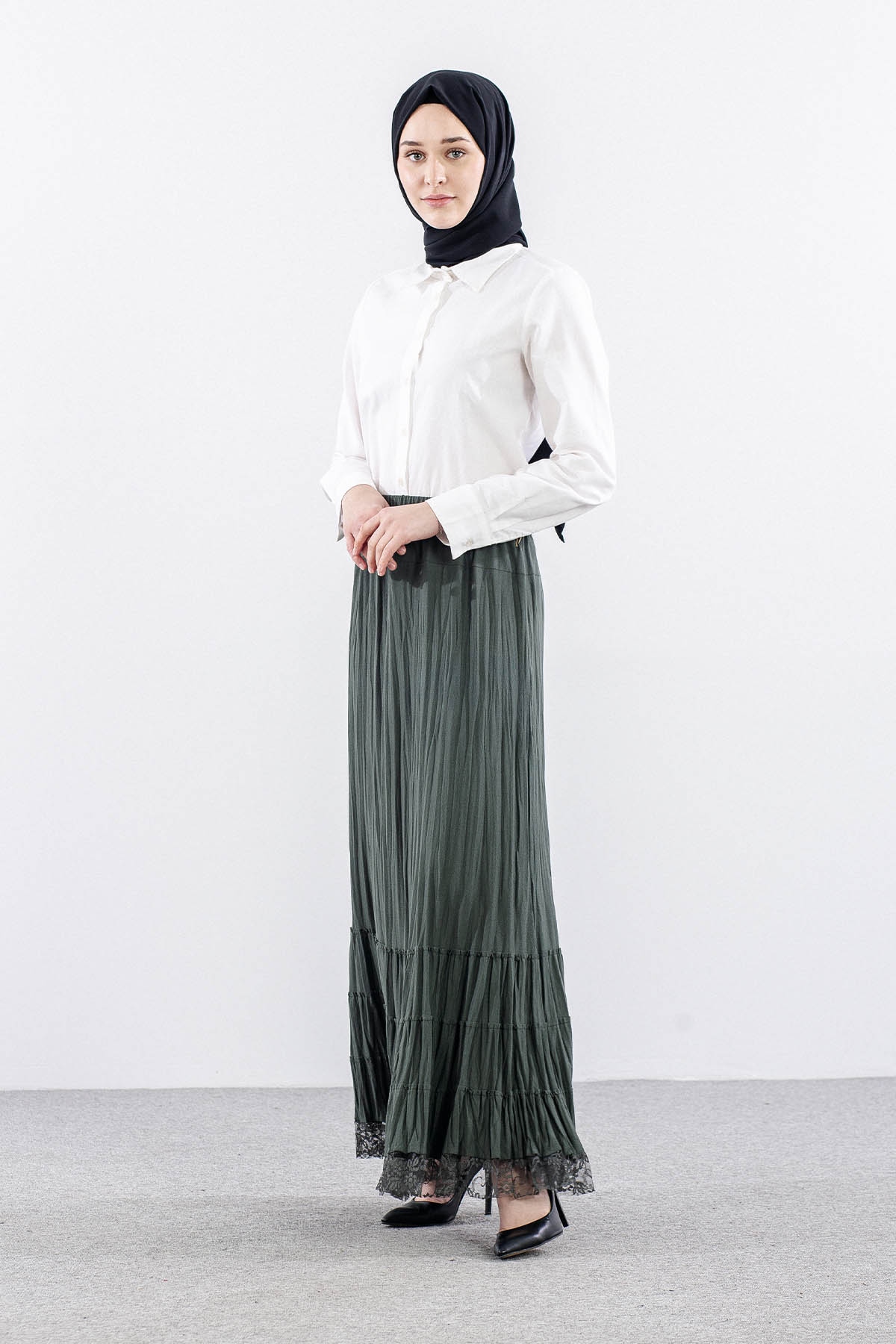 N8039 Etek 3-4-5-6 Etekucu 3 Katli - Haki - 4