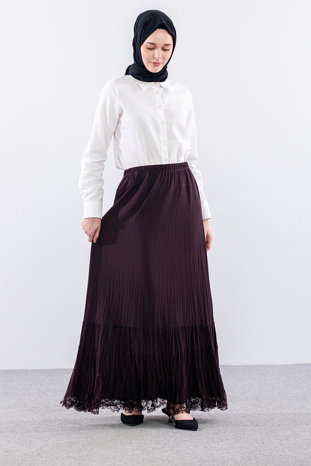 N8039 Etek 3-4-5-6 Etekucu 3 Katli - K_kahve - 2