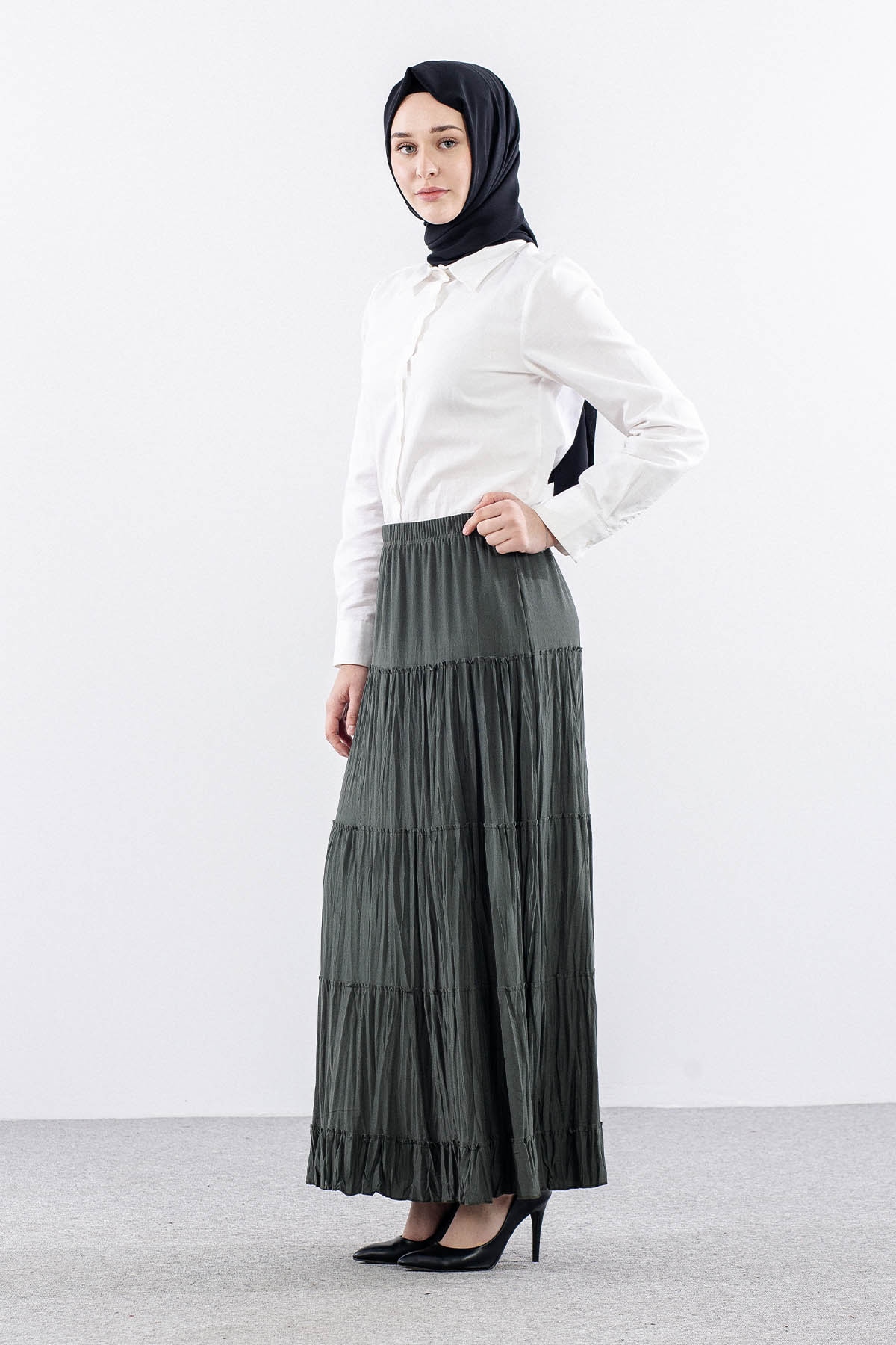 N8159 Etek 3-4-5-6-7 5 Parça - Haki - 4