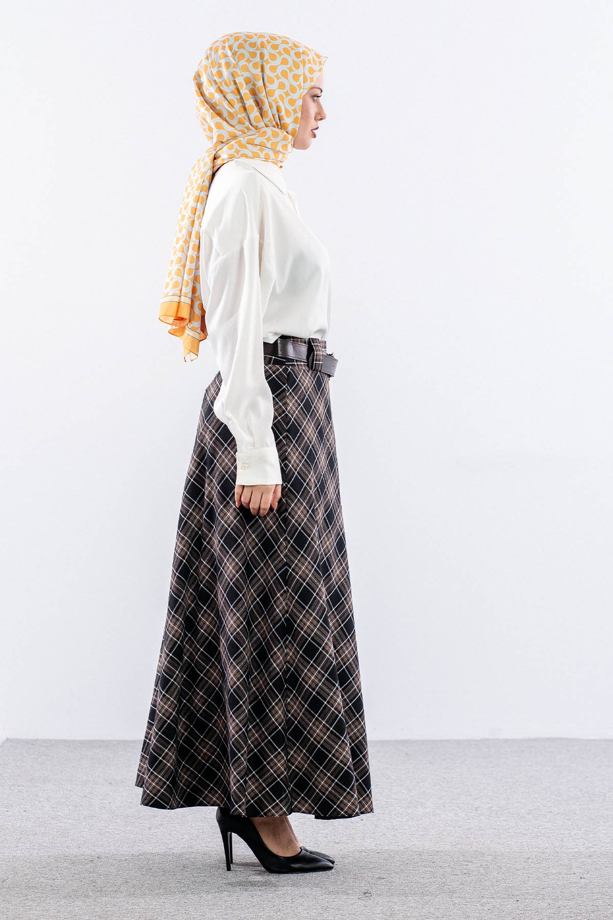 Pi̇ti̇kare Mevlana Etek 38-48 Klos - Kahve - 4